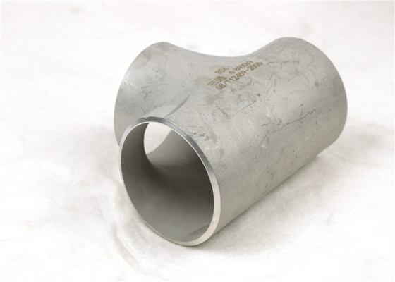 SCH10 Paslanmaz Çelik Tee Dikişsiz Eşit Tee ASTM WP347 Sıcak Daldırma Galvanizli
