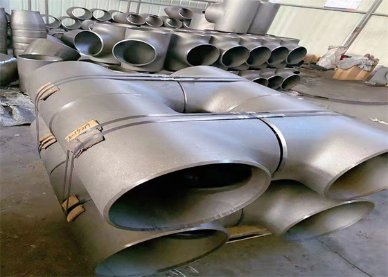 Dişi AN10 ASTM A234 Bağlantı Parçaları Karbon Çelik Dikişsiz Kaynaklı