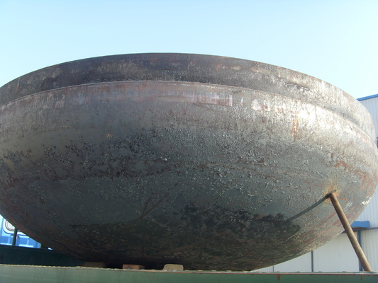 15mm 30mm Karbon Çelik Boru Kapağı 12 İnç Boru Kapağı Yağlı Kaplama 60mm Kalınlık