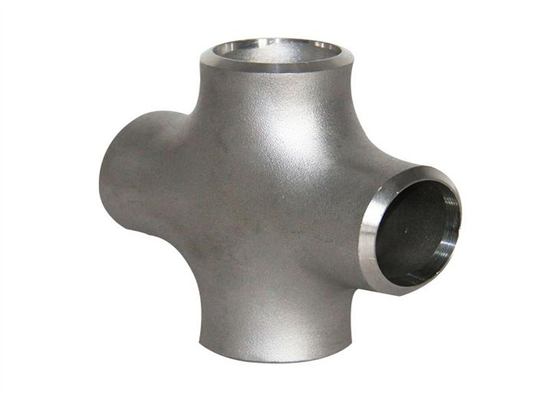 ASME B16.9 Paslanmaz Çelik Çapraz Tee UNS32750 8 İnç Alın Kaynaklı