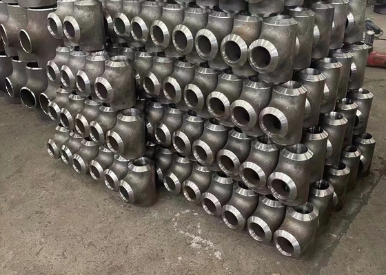 Kaynak DIN2605 Karbon Çelik Tee Astm A234 Sch 80 Xs Xxh Sch160