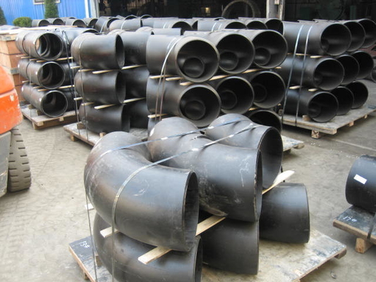 3.91mm Kimyasal BW Dikişsiz Boru Ek Parçaları ASME B16.9 Dirsek GOST EN DIN