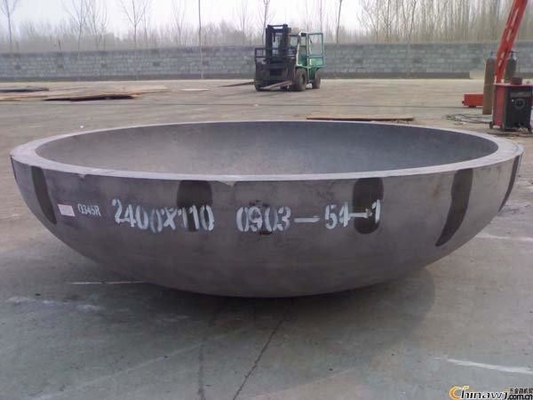Yakıt 16&quot; Uç Kapağı Ss Boşluklu Eliptik Kafa Tank Başlığı
