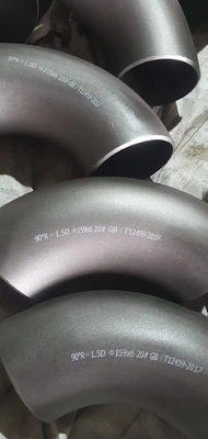 ISO sertifikalı karbon çelik dirseği Astm A234 Wpb 60 derece