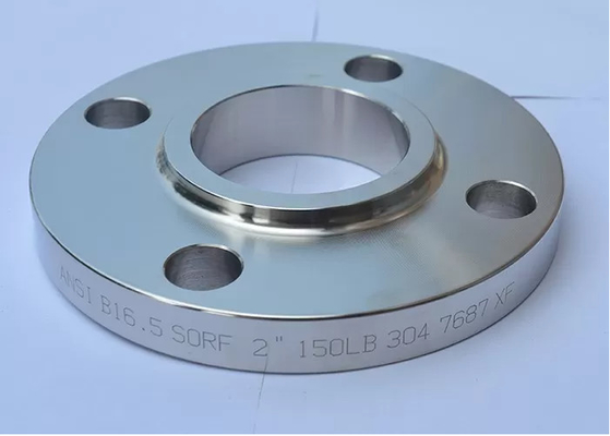 ASME Pn100 Dn100 Dövme Karbon Çelik Flanş Düz Yükseltilmiş Yüz Kaynak Boyunda Kayma
