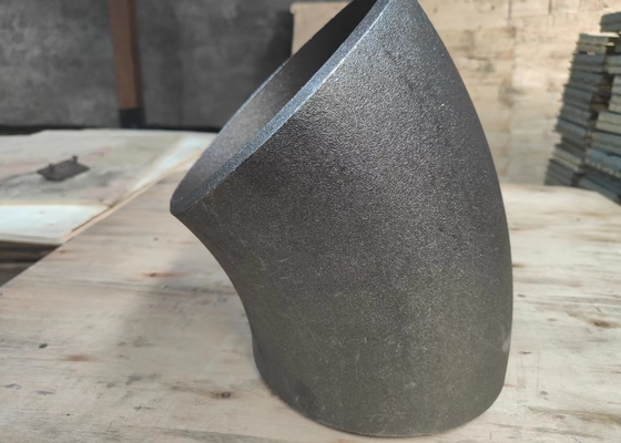 ASME A234 Wpb Karbon Çelik Kısa Yarıçap 45 Derece Dirsek SCH10 SCH20