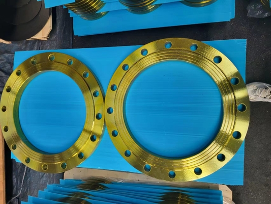 Petrokimya Endüstrisi için BS4504 DIN Pn16 Plaka RF 304 Paslanmaz Çelik Flanş 316L