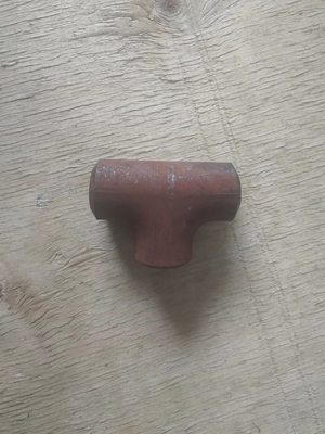 Boru Hattı Boya Siyah Yüzey için Sch40 Sch80 Std Eşit A234WPB Karbon Çelik Tee