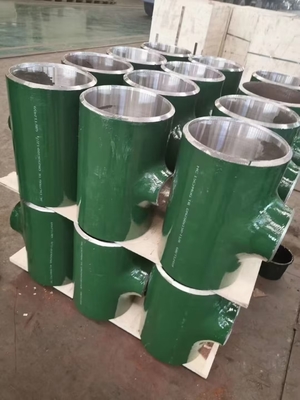 SS304/SS30408/SS316 ASME B16.9 Paslanmaz Çelik Redüksiyon Tee DIN ANSI