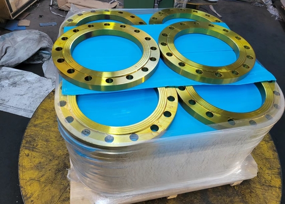 ASME 16.5 Dişli Paslanmaz Çelik Karbon Çelik Flanş Galvanizli Yüzey