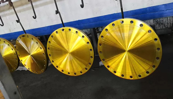 UNS S30815 Havacılık ve Uzay Dövme Paslanmaz Flanşlar İçin Dubleks Paslanmaz Çelik Flanşlar 3/8 &quot;-80&quot;