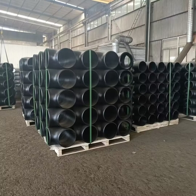 MSS 1/2 inç ila 48 inç Paslanmaz Çelik Alın Kaynak Parçaları Ahşap Palet Paketi