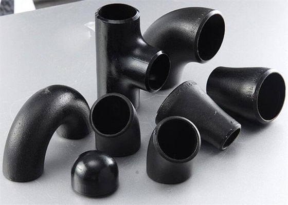 426mm Alın Kaynaklı Dirsek Gost En10253-2 Astm Standart Kumlama Siyah Boyama