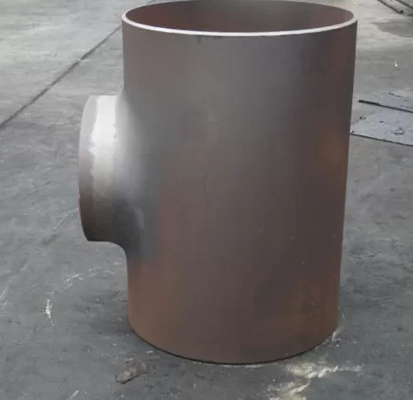 ANSI B16.9 ASTM A234WPB Karbon Çelik Eşit Te 3 '' 5'' 10 '' Galvanizli Azaltma Te
