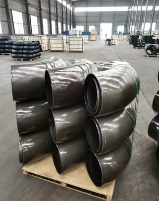 ASME Karbon Çelik Dirsek Kumlanmış ASME B16.9 90 Derece 180 Derece