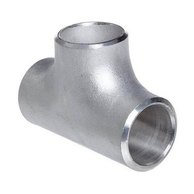 SS304 SS321 SS316L Alın Kaynaklı Boru Ek Parçaları TEE 2&quot; Siyah Boyama