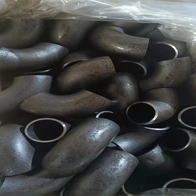 ASME Karbon Çelik 90 Derece Dirsek Kumlanmış ASME B16.9 180 Derece
