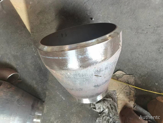 Astm A234 Wpb Kumlama Konsantrik Redüktör Dikişsiz Eksantrik Boru Ek Parçaları