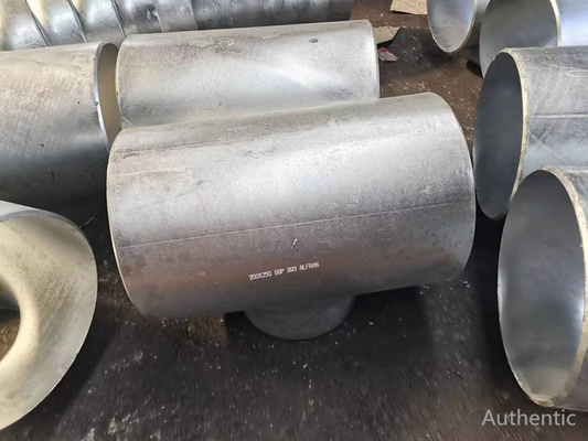 Tee Boru Bağlantı Elemanlarını Azaltan Eşit Alın Kaynaklı DN15-1000 2mm-20mm EN10253-2