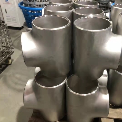 Dikişsiz boru armatürleri Karbon çelik ansi b16.9 sch40 Reducing TEE A234 WPB 4 &quot;x 2&quot;