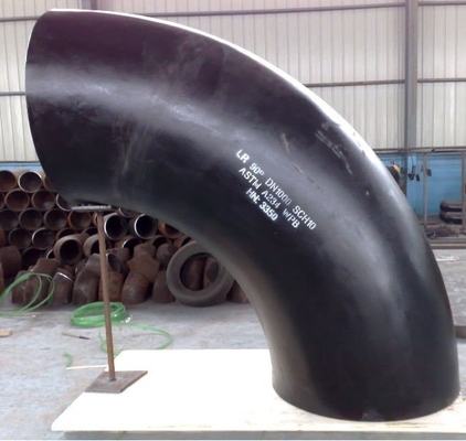 Astm A234 Wpb B16.9 Sch40 Cs Karbon Çelik Dirsek Alın Kaynaklı Anti Pas Boyama