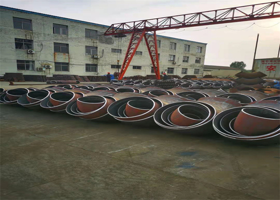 Alın Kaynaklı Karbon Çelik Dirsek EN 10253-2 ASTM A420 WPL6 Alın Kaynaklı Boru Ek Parçaları