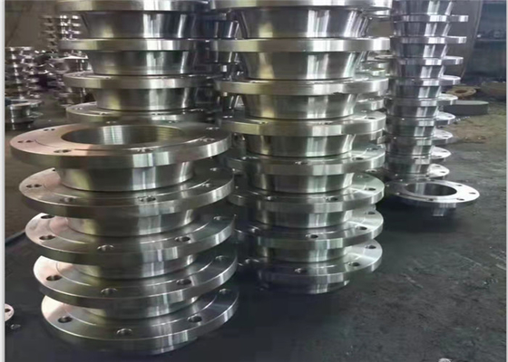 PED API 16mn Dövme Alın Kaynaklı Flanş ASTM 10mm 100mm Yuvarlak
