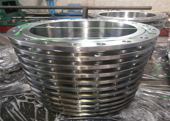 ANSI 150 Dövme Paslanmaz Çelik Flanş Destek Halkası Elektro Galvaniz Kaplama