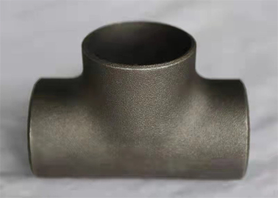 EN10253-2 Karbon Çelik Tee Alın Kaynaklı Kumlama 50mm Boru Tee