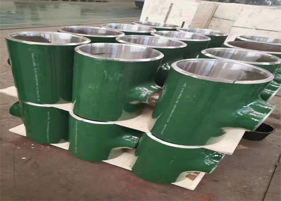 İlaç Endüstrisi için P265GH P355GH Karbon Çelik Tee A234 WPB