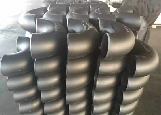 EN10253-1 Dikişsiz Boru Ek Parçaları S235 P245GH P265GH Hafif Yağlı 45 Derece Boru Dirseği