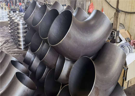 Sıcak Galvanizli Karbon Çelik Dirsek Q235 sıcak itme 24 İnç