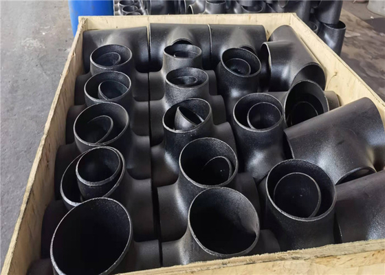 OTANTİK A420 WPL6 Karbon Çelik Tee Dövme Alın Kaynaklı Tee Azaltma 50mm 100mm