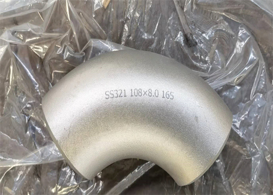 Asme Ansi Cilalı 2 İnç Paslanmaz Çelik Dirsek Boru Bağlantısı 90 Derece 45 Derece
