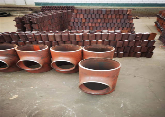 GB Kaynak Karbon Çelik Tee 4500PSI-15000PSI Düz Uç Sch140