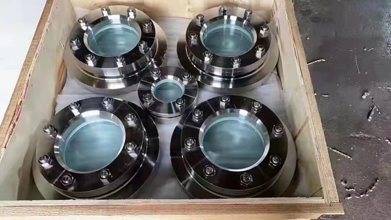 Şeffaf Lake Dövme Çelik Flanş 15mm-1220mm Karbon Çelik Flanş Üzerinde Kayma
