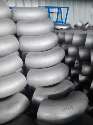 GOST 321 Paslanmaz Mandrel Bükümler 325*10 SS316L Şeffaf Yağlı