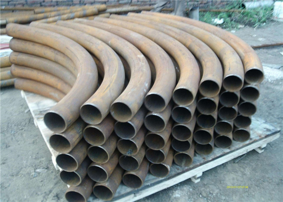 Sch160 Karbon Çelik Boru Bükme Astm B16.9 180 Derece Uzun Yarıçap Din2605 St35.8