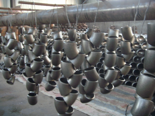 ASME A234 4 İnç 45 Derece Dirsek BV SGS Hidrolik Ekipman İçin Döküm Kaynağı