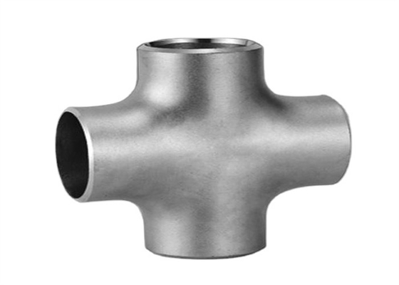 ASME B16.9 Paslanmaz Çelik Çapraz Tee UNS32750 8 İnç Alın Kaynaklı
