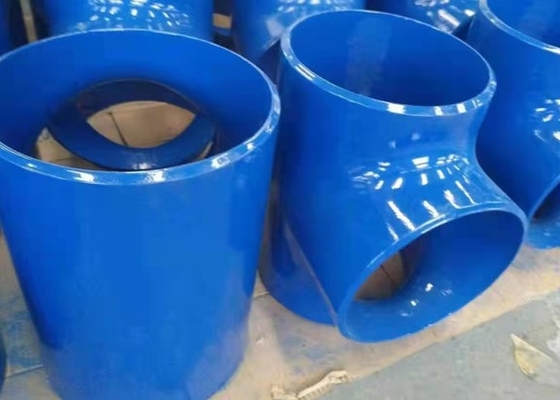 ASTM A234 Karbon Çelik Eşit Tee ST35.8 Gaz Petrol Sch160