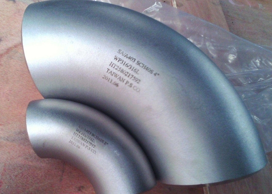ASTM A403 WP304 6 İnç Paslanmaz Çelik 90 Derece Dirsek SCH20