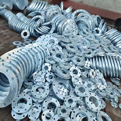 Pn16 Pn100 Dövme Çelik Flanşlı Karbon Üzerinde Düz Kayma